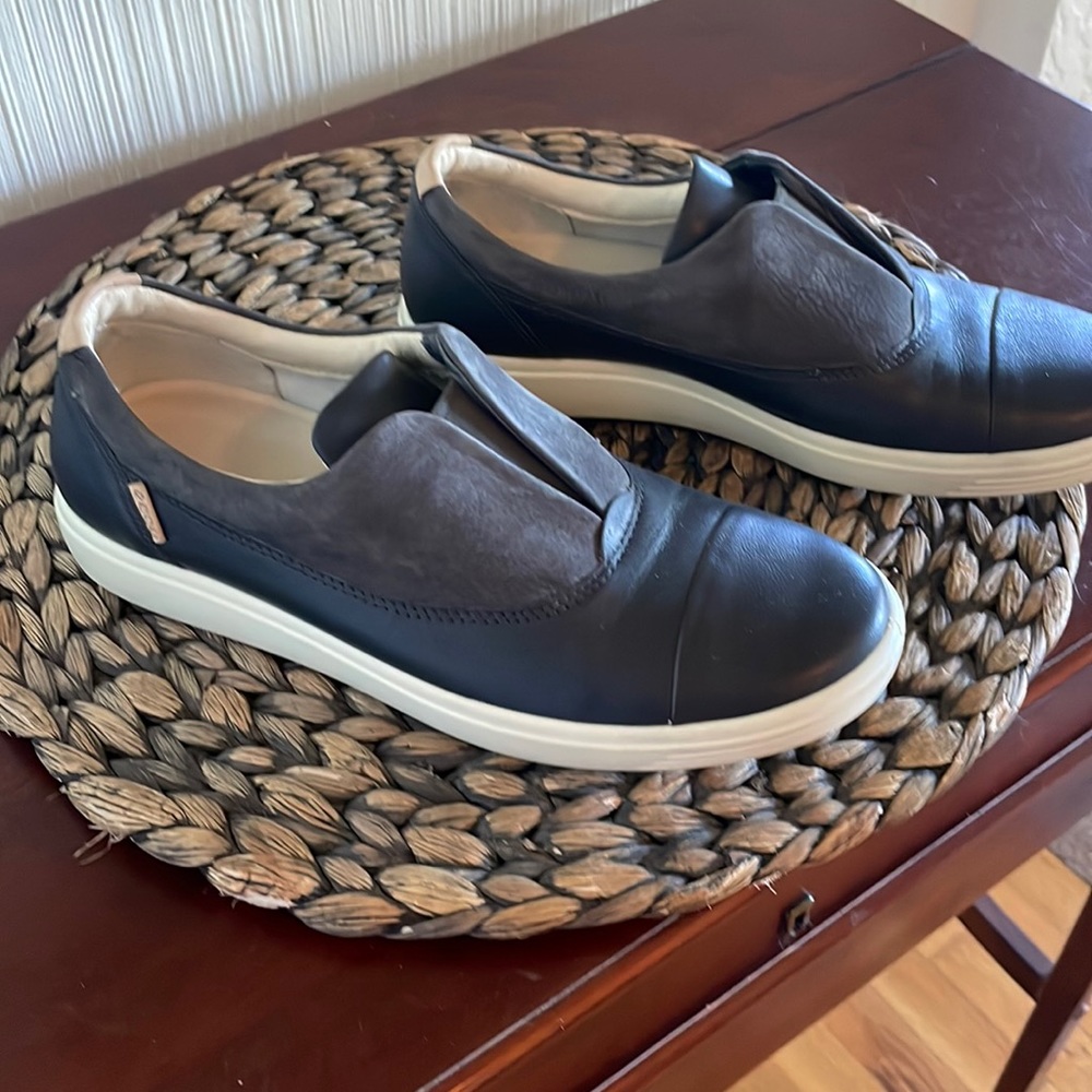 Ecco Navy shoes